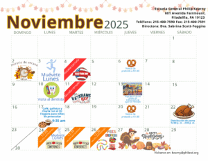 Kearny Spanish Calendar Nov. 25-26